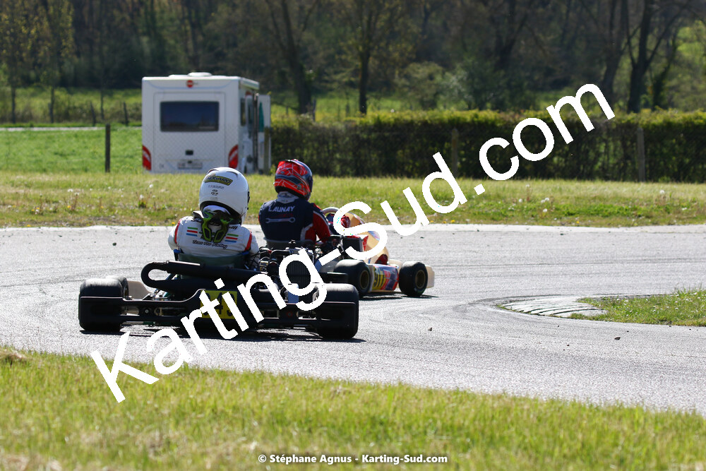 16 & 17/04/2022 : 3ème manche du Championnat du Sud 2022 au circuit d’Aigues-Vives (photos Stéphane Agnus) 2022 — karting