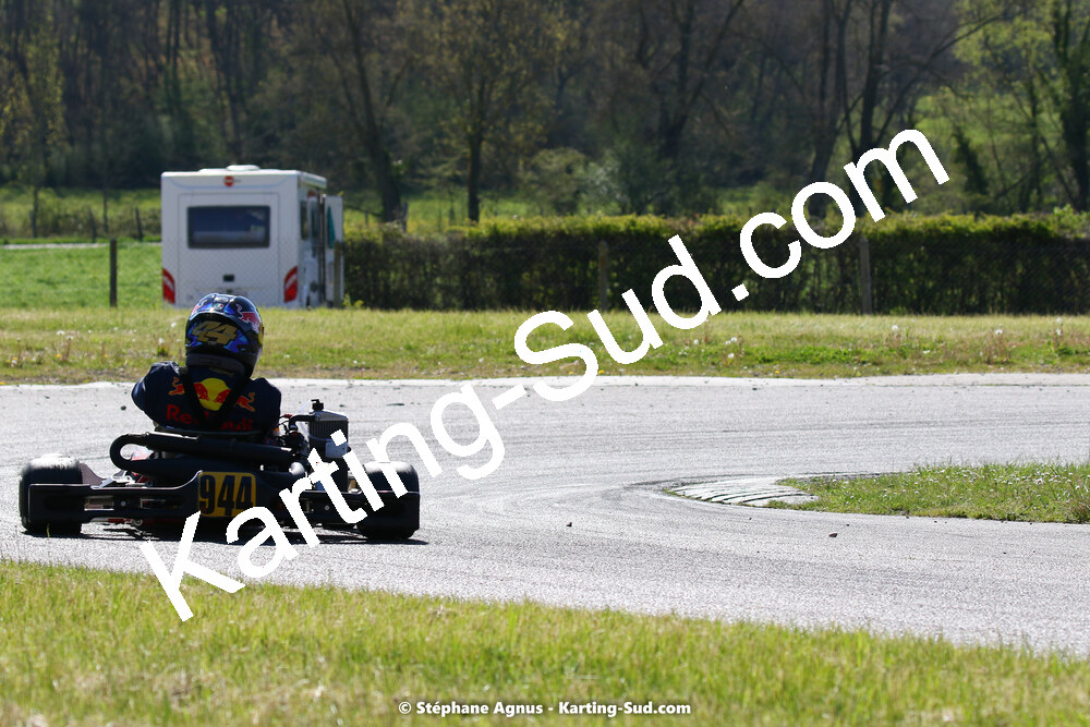 16 & 17/04/2022 : 3ème manche du Championnat du Sud 2022 au circuit d’Aigues-Vives (photos Stéphane Agnus) 2022 — karting