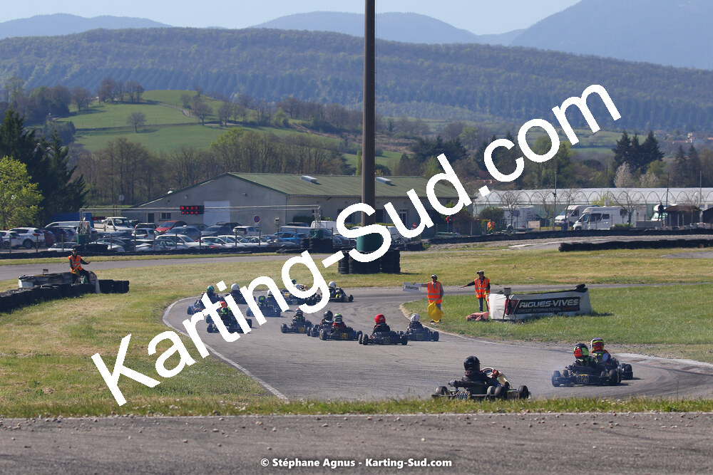16 & 17/04/2022 : 3ème manche du Championnat du Sud 2022 au circuit d’Aigues-Vives (photos Stéphane Agnus) 2022 — karting