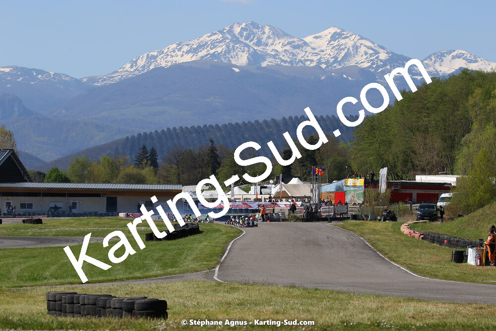 16 & 17/04/2022 : 3ème manche du Championnat du Sud 2022 au circuit d’Aigues-Vives (photos Stéphane Agnus) 2022 — karting