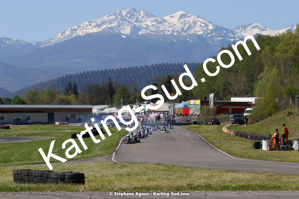 16 & 17/04/2022 : 3ème manche du Championnat du Sud 2022 au circuit d’Aigues-Vives (photos Stéphane Agnus) 2022 — karting