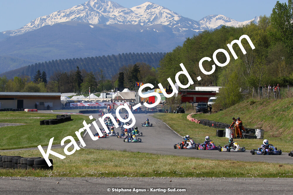 16 & 17/04/2022 : 3ème manche du Championnat du Sud 2022 au circuit d’Aigues-Vives (photos Stéphane Agnus) 2022 — karting