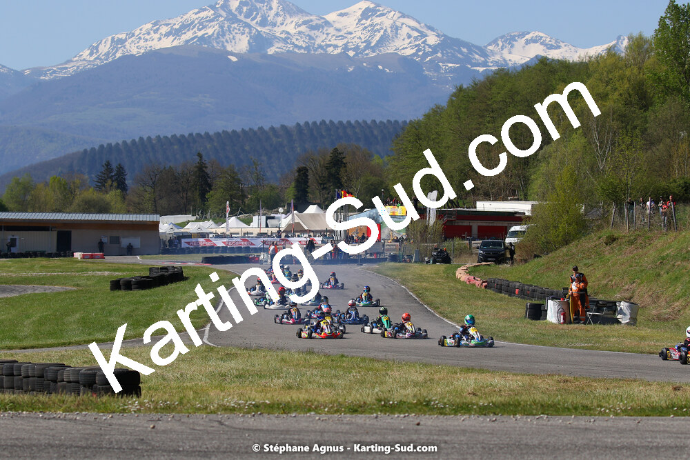 16 & 17/04/2022 : 3ème manche du Championnat du Sud 2022 au circuit d’Aigues-Vives (photos Stéphane Agnus) 2022 — karting