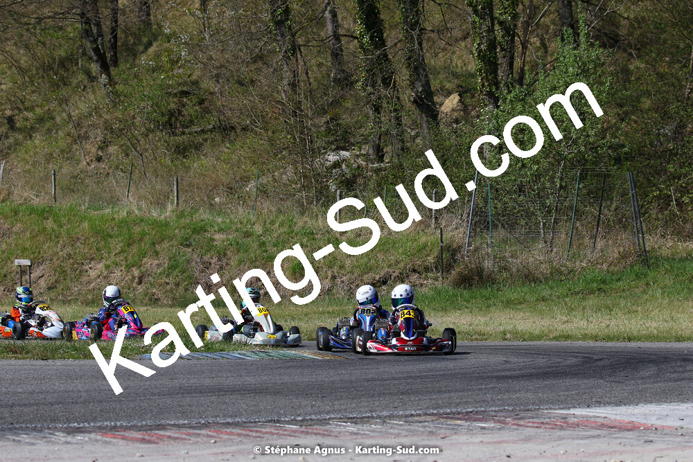 16 & 17/04/2022 : 3ème manche du Championnat du Sud 2022 au circuit d’Aigues-Vives (photos Stéphane Agnus) 2022 — karting