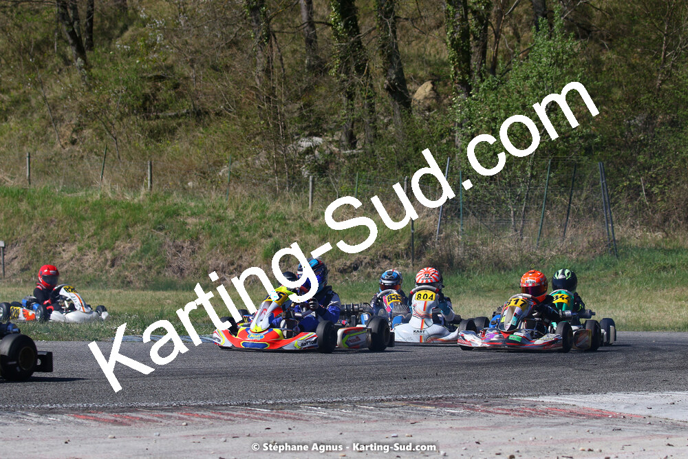 16 & 17/04/2022 : 3ème manche du Championnat du Sud 2022 au circuit d’Aigues-Vives (photos Stéphane Agnus) 2022 — karting