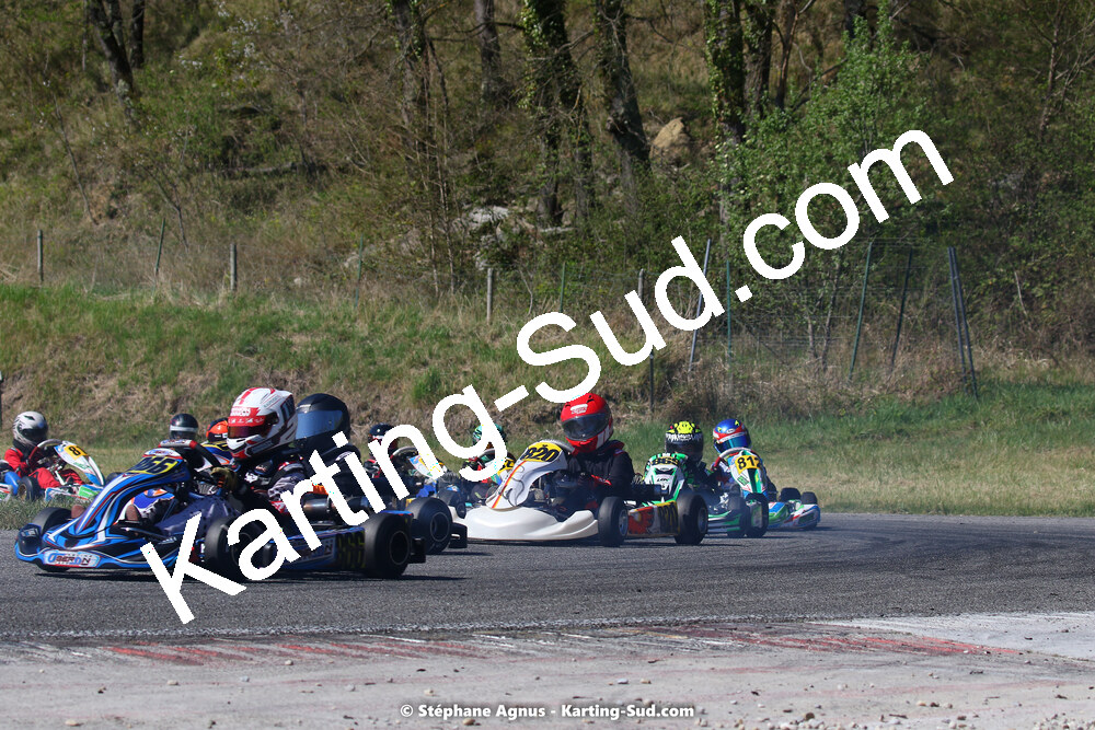 16 & 17/04/2022 : 3ème manche du Championnat du Sud 2022 au circuit d’Aigues-Vives (photos Stéphane Agnus) 2022 — karting