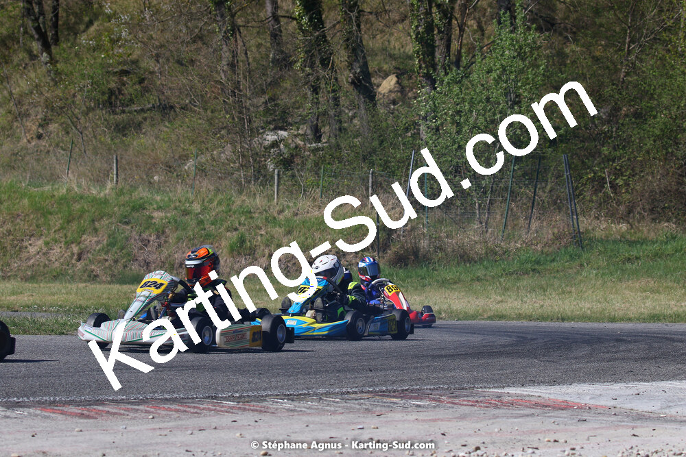 16 & 17/04/2022 : 3ème manche du Championnat du Sud 2022 au circuit d’Aigues-Vives (photos Stéphane Agnus) 2022 — karting