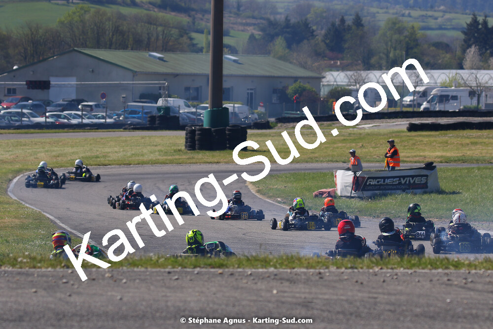 16 & 17/04/2022 : 3ème manche du Championnat du Sud 2022 au circuit d’Aigues-Vives (photos Stéphane Agnus) 2022 — karting