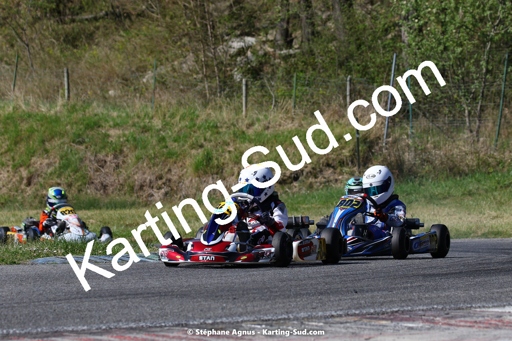 16 & 17/04/2022 : 3ème manche du Championnat du Sud 2022 au circuit d’Aigues-Vives (photos Stéphane Agnus) 2022 — karting