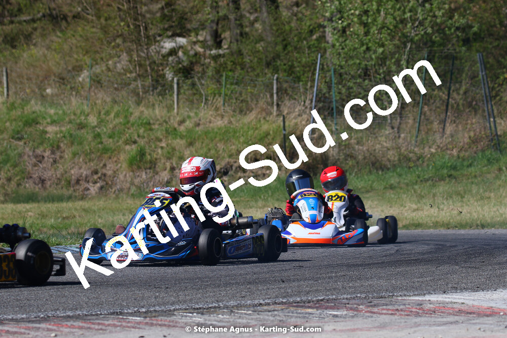 16 & 17/04/2022 : 3ème manche du Championnat du Sud 2022 au circuit d’Aigues-Vives (photos Stéphane Agnus) 2022 — karting