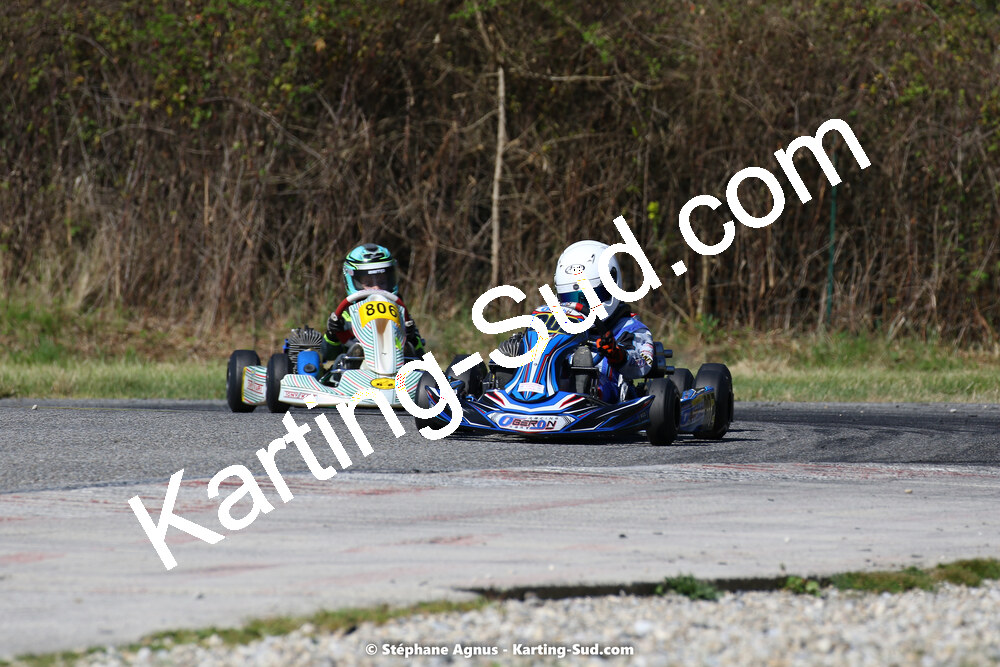 16 & 17/04/2022 : 3ème manche du Championnat du Sud 2022 au circuit d’Aigues-Vives (photos Stéphane Agnus) 2022 — karting