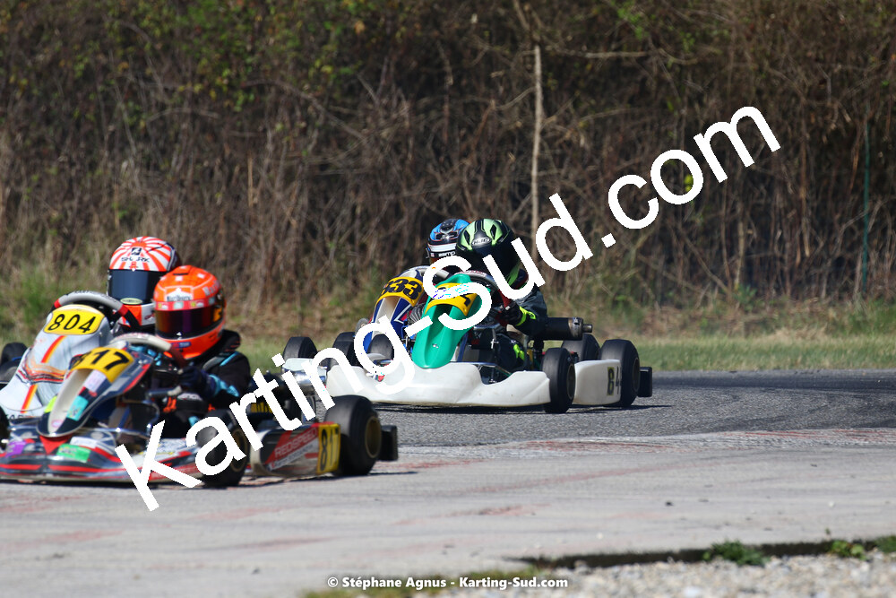 16 & 17/04/2022 : 3ème manche du Championnat du Sud 2022 au circuit d’Aigues-Vives (photos Stéphane Agnus) 2022 — karting