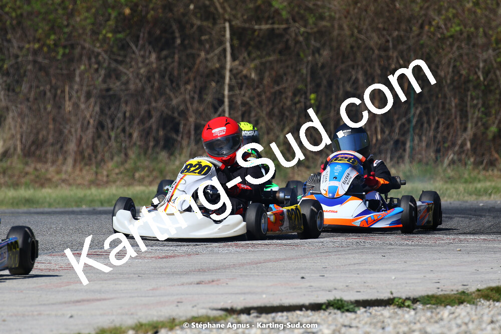 16 & 17/04/2022 : 3ème manche du Championnat du Sud 2022 au circuit d’Aigues-Vives (photos Stéphane Agnus) 2022 — karting