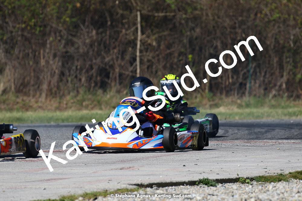 16 & 17/04/2022 : 3ème manche du Championnat du Sud 2022 au circuit d’Aigues-Vives (photos Stéphane Agnus) 2022 — karting