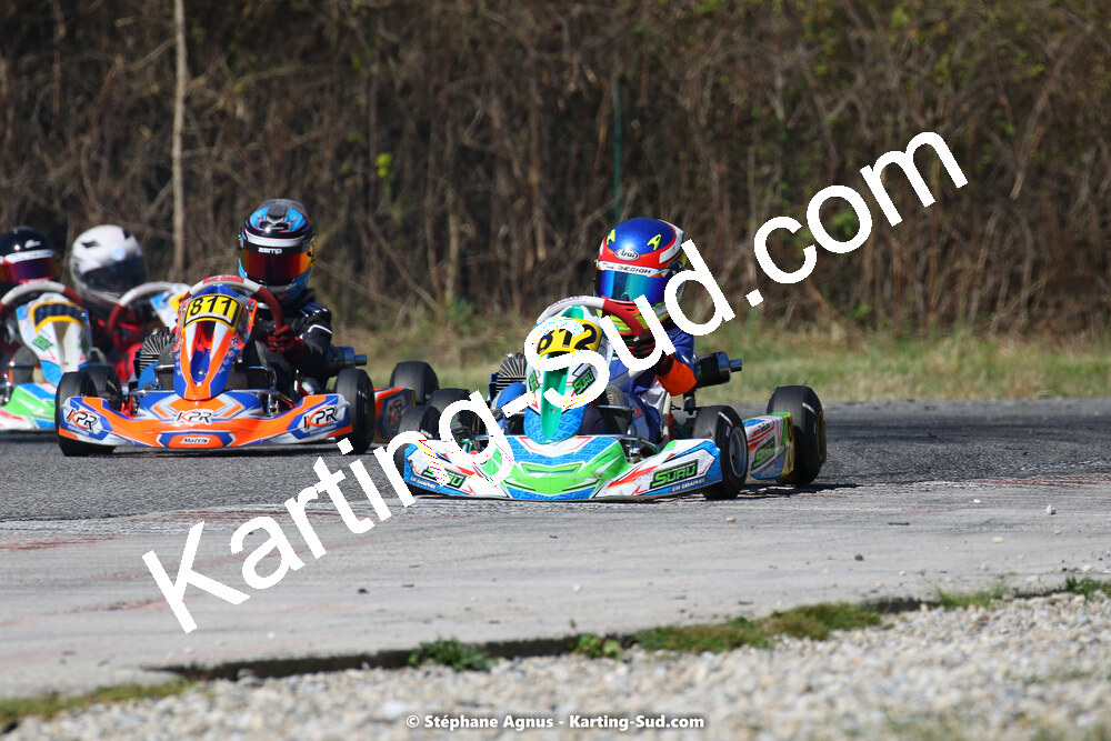 16 & 17/04/2022 : 3ème manche du Championnat du Sud 2022 au circuit d’Aigues-Vives (photos Stéphane Agnus) 2022 — karting