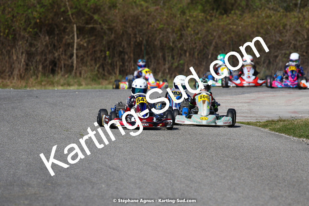 16 & 17/04/2022 : 3ème manche du Championnat du Sud 2022 au circuit d’Aigues-Vives (photos Stéphane Agnus) 2022 — karting