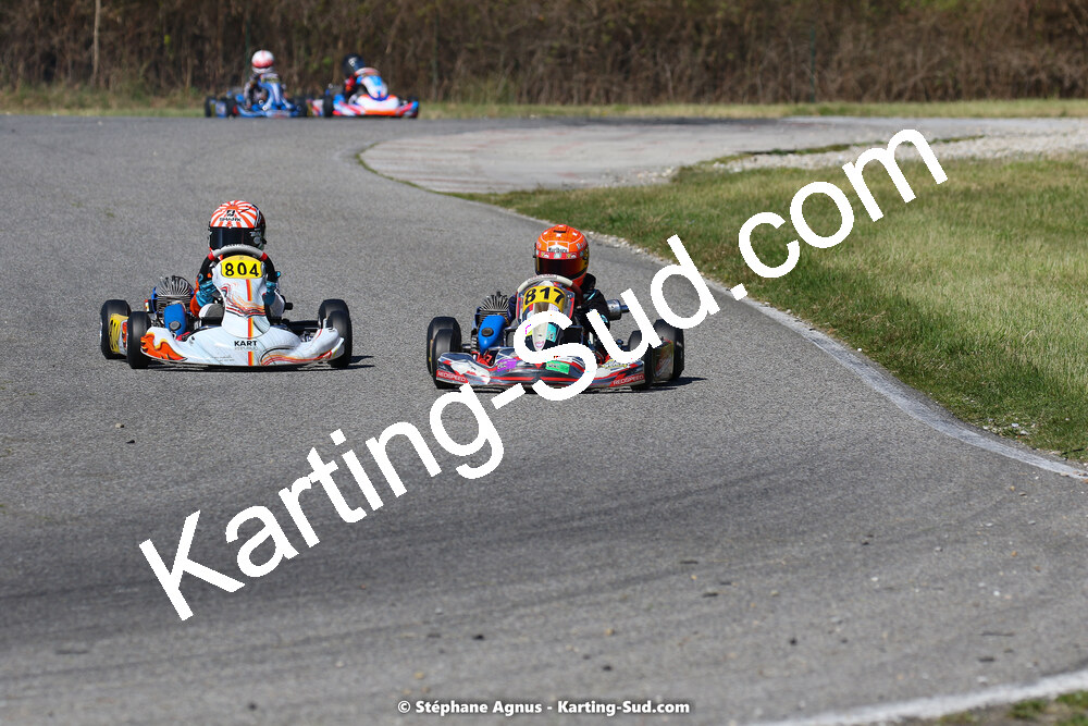 16 & 17/04/2022 : 3ème manche du Championnat du Sud 2022 au circuit d’Aigues-Vives (photos Stéphane Agnus) 2022 — karting