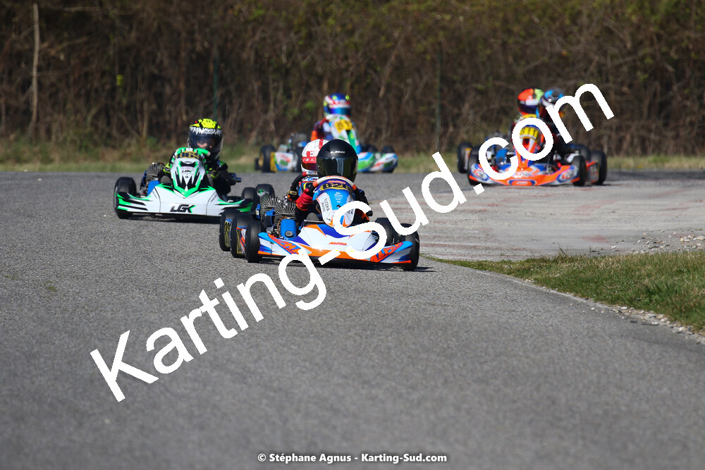 16 & 17/04/2022 : 3ème manche du Championnat du Sud 2022 au circuit d’Aigues-Vives (photos Stéphane Agnus) 2022 — karting