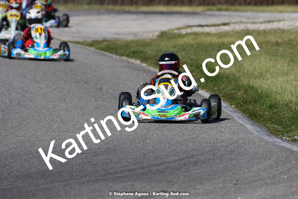 16 & 17/04/2022 : 3ème manche du Championnat du Sud 2022 au circuit d’Aigues-Vives (photos Stéphane Agnus) 2022 — karting