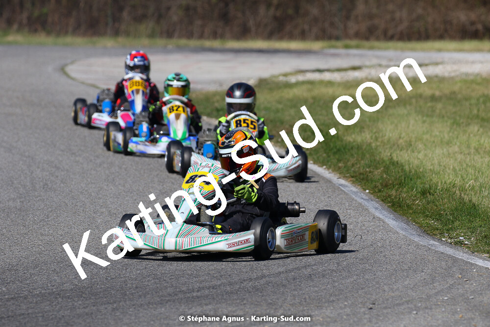 16 & 17/04/2022 : 3ème manche du Championnat du Sud 2022 au circuit d’Aigues-Vives (photos Stéphane Agnus) 2022 — karting