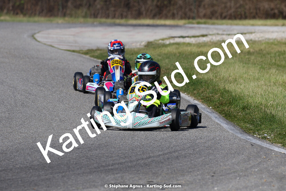 16 & 17/04/2022 : 3ème manche du Championnat du Sud 2022 au circuit d’Aigues-Vives (photos Stéphane Agnus) 2022 — karting