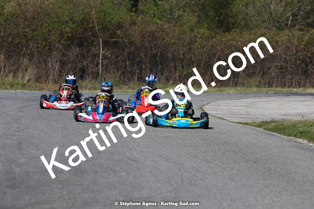16 & 17/04/2022 : 3ème manche du Championnat du Sud 2022 au circuit d’Aigues-Vives (photos Stéphane Agnus) 2022 — karting