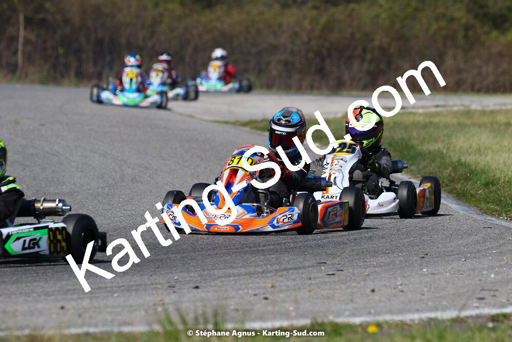 16 & 17/04/2022 : 3ème manche du Championnat du Sud 2022 au circuit d’Aigues-Vives (photos Stéphane Agnus) 2022 — karting