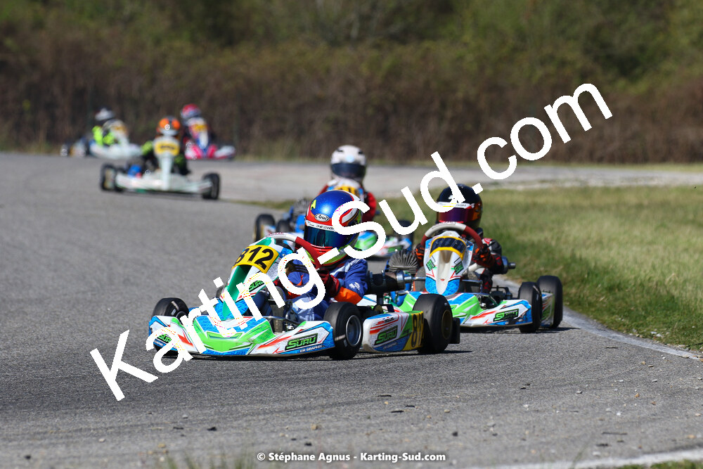 16 & 17/04/2022 : 3ème manche du Championnat du Sud 2022 au circuit d’Aigues-Vives (photos Stéphane Agnus) 2022 — karting
