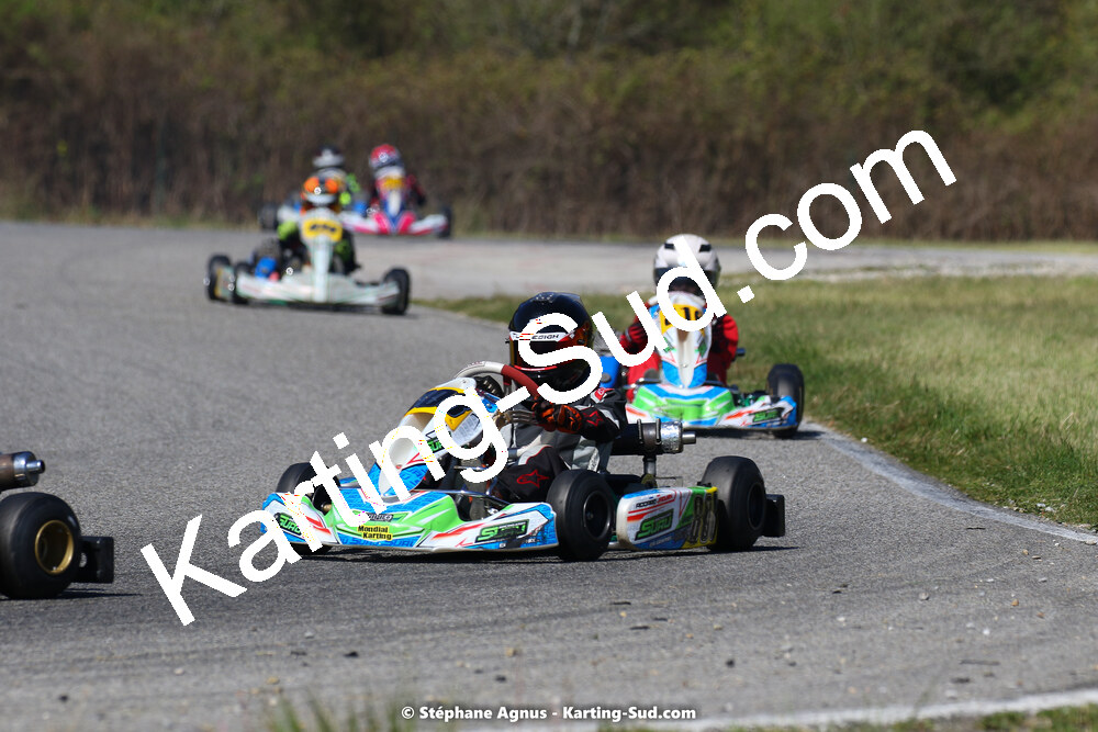 16 & 17/04/2022 : 3ème manche du Championnat du Sud 2022 au circuit d’Aigues-Vives (photos Stéphane Agnus) 2022 — karting