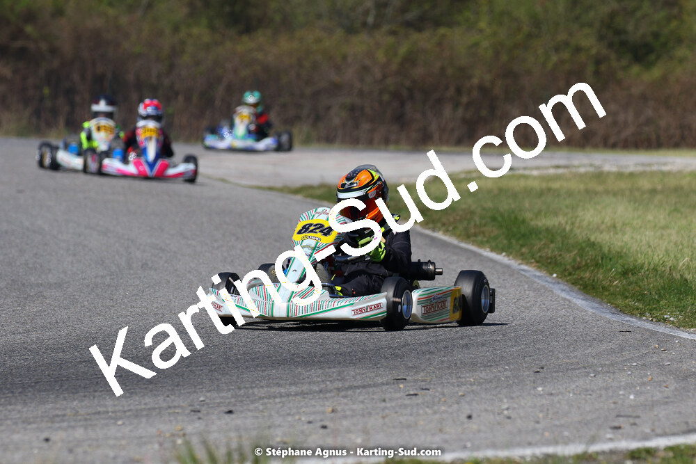 16 & 17/04/2022 : 3ème manche du Championnat du Sud 2022 au circuit d’Aigues-Vives (photos Stéphane Agnus) 2022 — karting