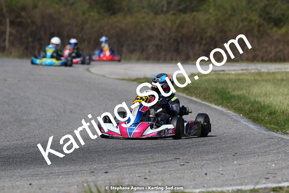 16 & 17/04/2022 : 3ème manche du Championnat du Sud 2022 au circuit d’Aigues-Vives (photos Stéphane Agnus) 2022 — karting