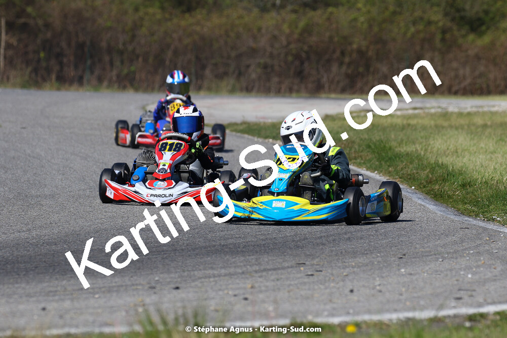 16 & 17/04/2022 : 3ème manche du Championnat du Sud 2022 au circuit d’Aigues-Vives (photos Stéphane Agnus) 2022 — karting