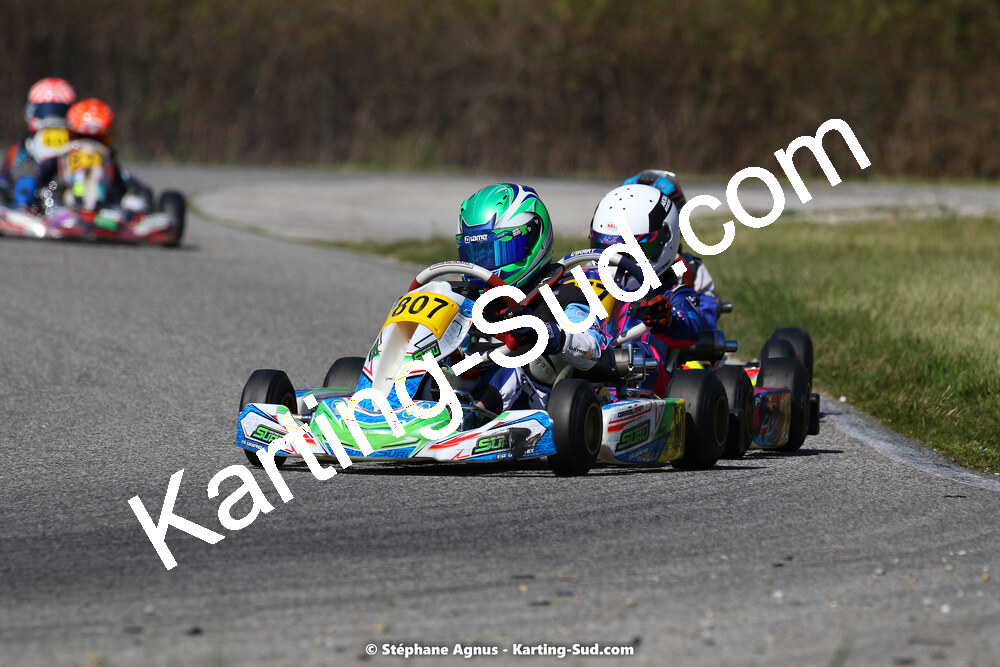 16 & 17/04/2022 : 3ème manche du Championnat du Sud 2022 au circuit d’Aigues-Vives (photos Stéphane Agnus) 2022 — karting