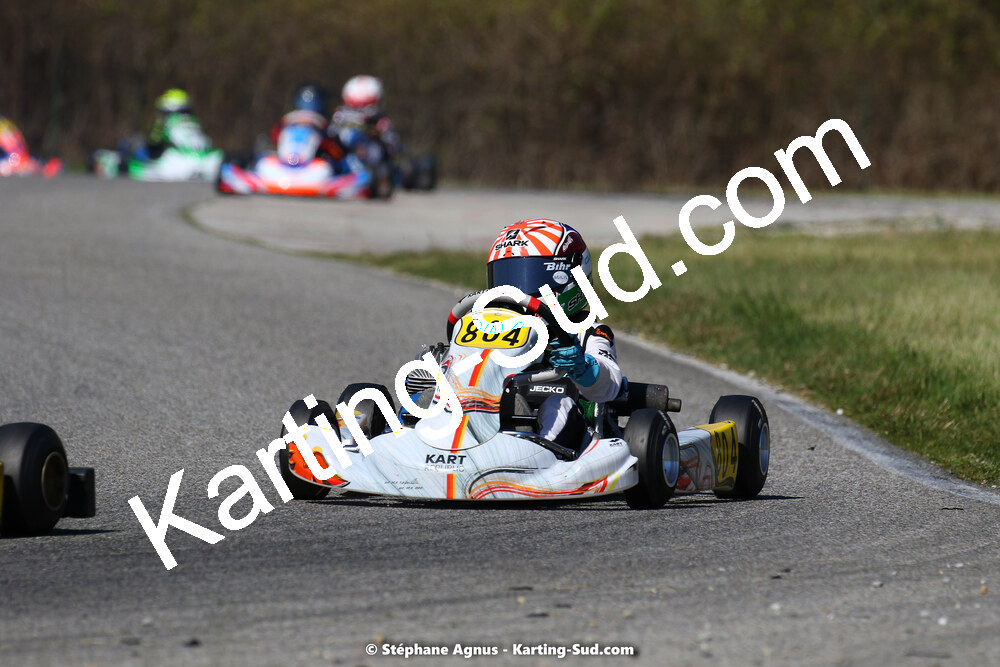16 & 17/04/2022 : 3ème manche du Championnat du Sud 2022 au circuit d’Aigues-Vives (photos Stéphane Agnus) 2022 — karting