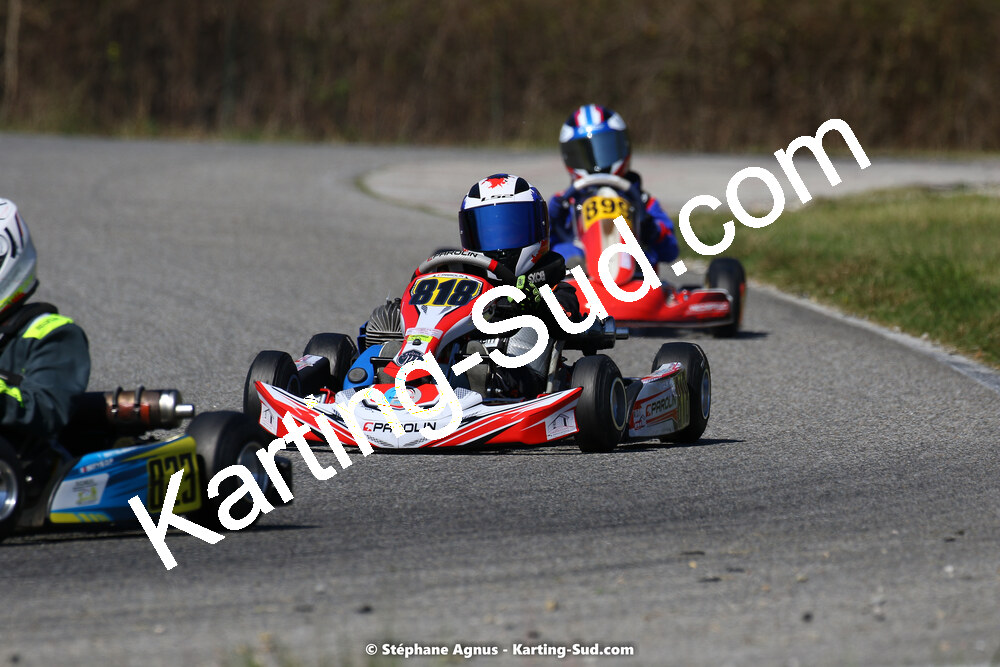 16 & 17/04/2022 : 3ème manche du Championnat du Sud 2022 au circuit d’Aigues-Vives (photos Stéphane Agnus) 2022 — karting