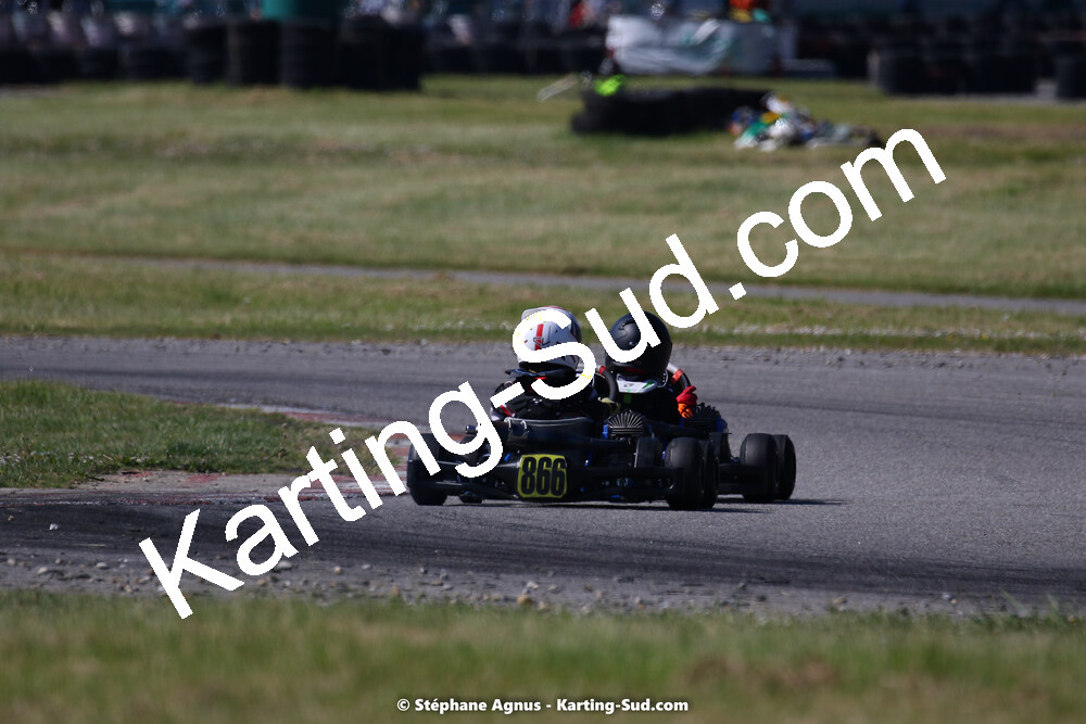 16 & 17/04/2022 : 3ème manche du Championnat du Sud 2022 au circuit d’Aigues-Vives (photos Stéphane Agnus) 2022 — karting