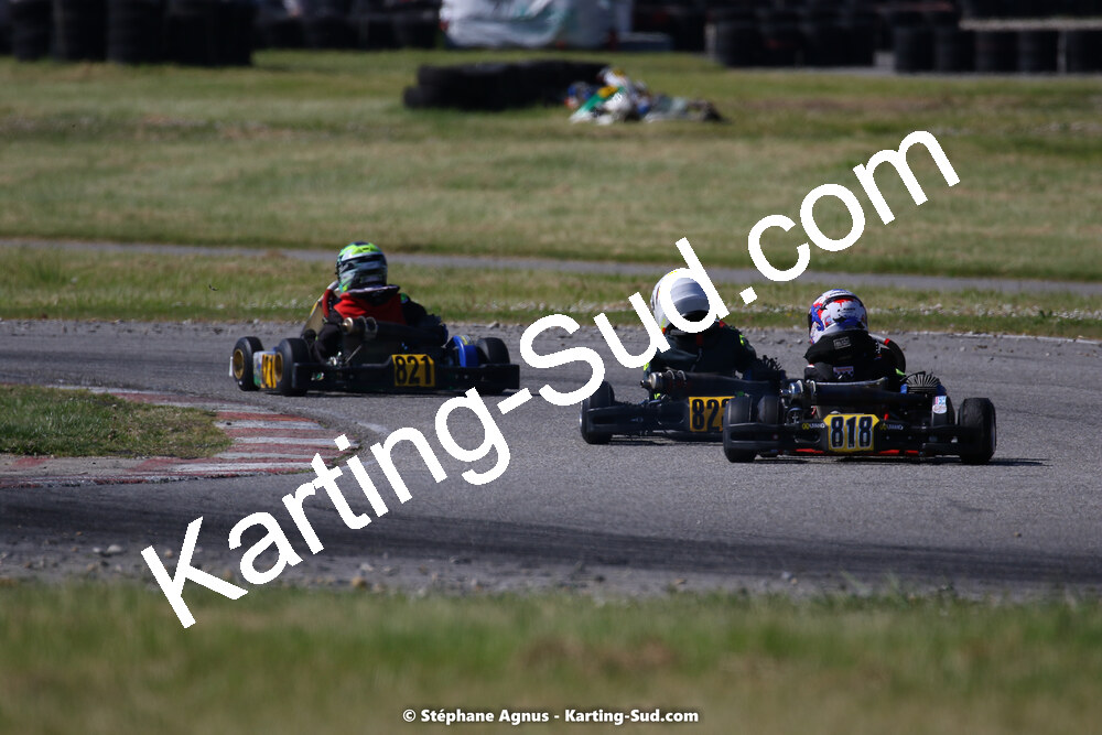 16 & 17/04/2022 : 3ème manche du Championnat du Sud 2022 au circuit d’Aigues-Vives (photos Stéphane Agnus) 2022 — karting