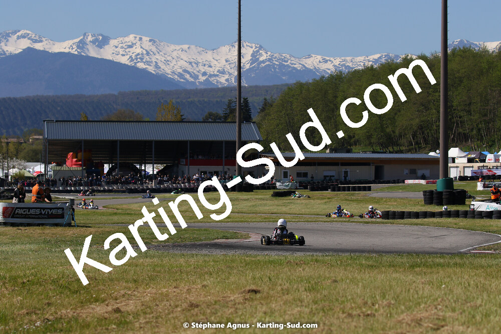 16 & 17/04/2022 : 3ème manche du Championnat du Sud 2022 au circuit d’Aigues-Vives (photos Stéphane Agnus) 2022 — karting