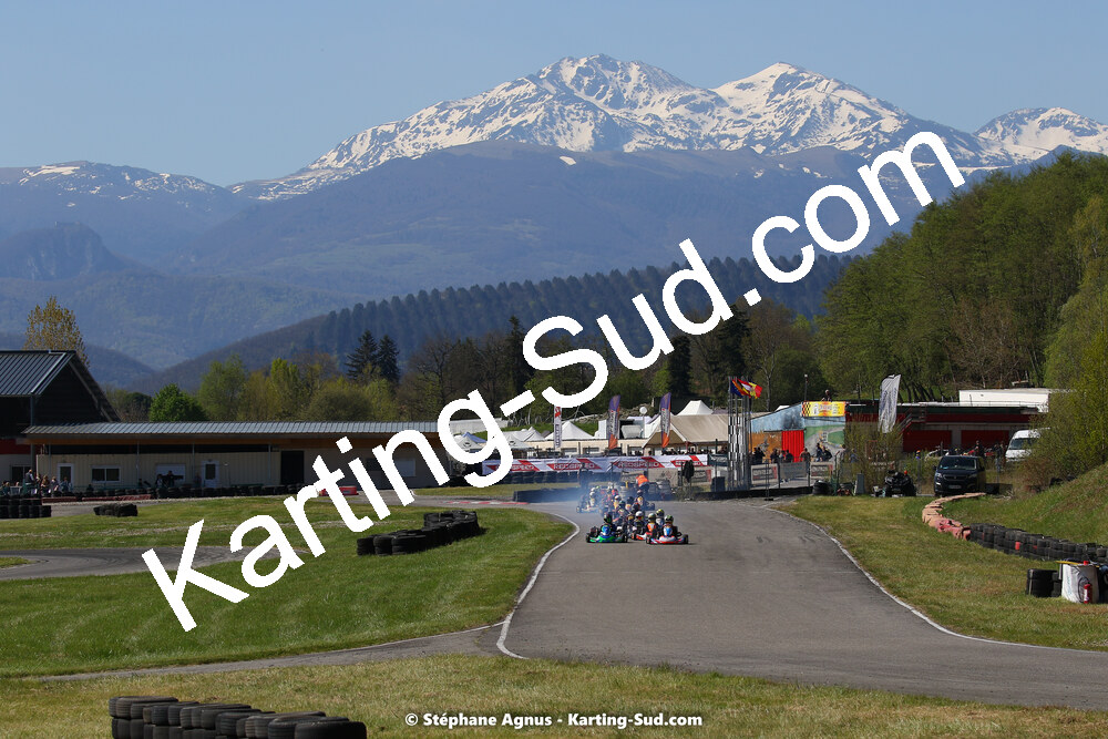 16 & 17/04/2022 : 3ème manche du Championnat du Sud 2022 au circuit d’Aigues-Vives (photos Stéphane Agnus) 2022 — karting