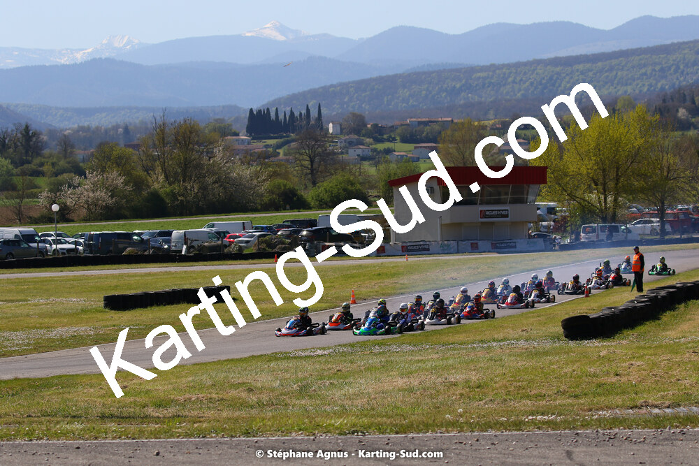 16 & 17/04/2022 : 3ème manche du Championnat du Sud 2022 au circuit d’Aigues-Vives (photos Stéphane Agnus) 2022 — karting