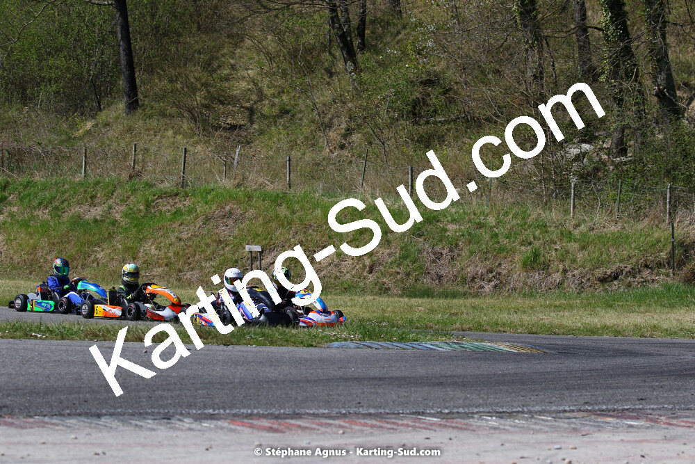16 & 17/04/2022 : 3ème manche du Championnat du Sud 2022 au circuit d’Aigues-Vives (photos Stéphane Agnus) 2022 — karting