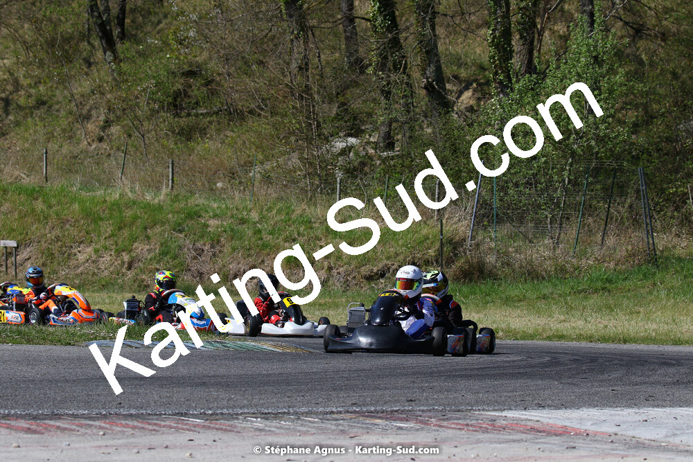 16 & 17/04/2022 : 3ème manche du Championnat du Sud 2022 au circuit d’Aigues-Vives (photos Stéphane Agnus) 2022 — karting