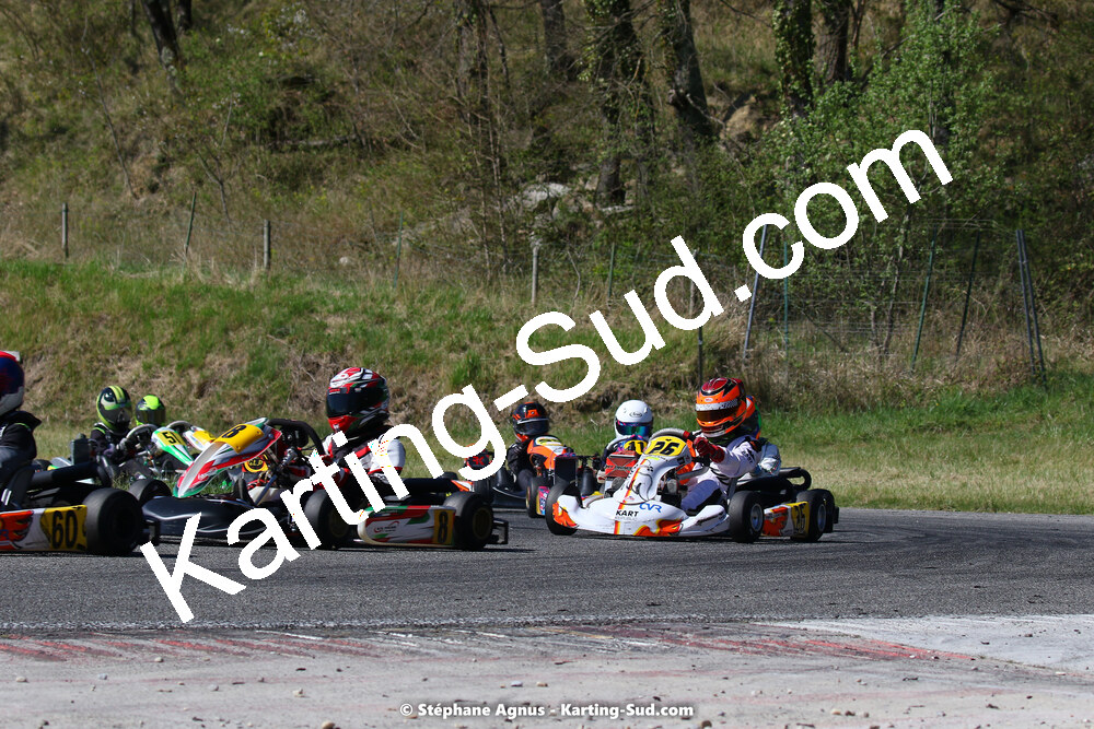 16 & 17/04/2022 : 3ème manche du Championnat du Sud 2022 au circuit d’Aigues-Vives (photos Stéphane Agnus) 2022 — karting