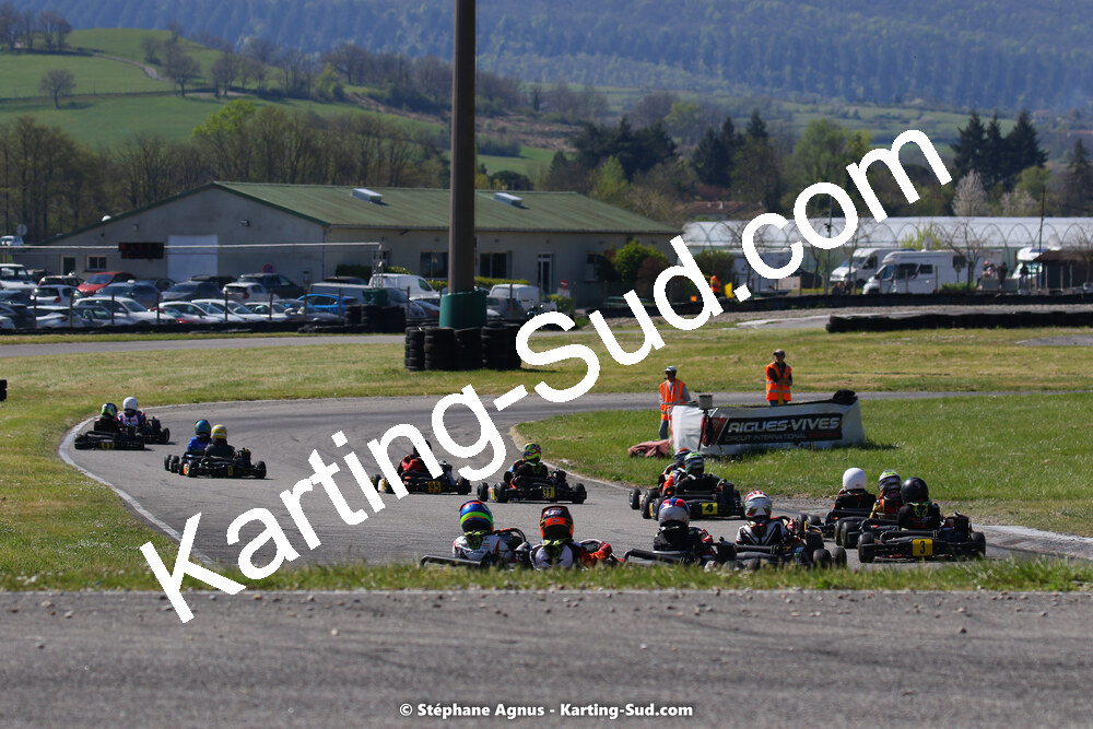 16 & 17/04/2022 : 3ème manche du Championnat du Sud 2022 au circuit d’Aigues-Vives (photos Stéphane Agnus) 2022 — karting