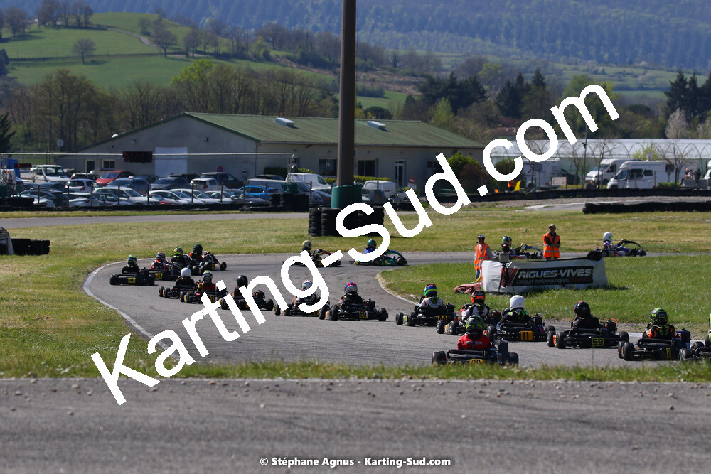 16 & 17/04/2022 : 3ème manche du Championnat du Sud 2022 au circuit d’Aigues-Vives (photos Stéphane Agnus) 2022 — karting