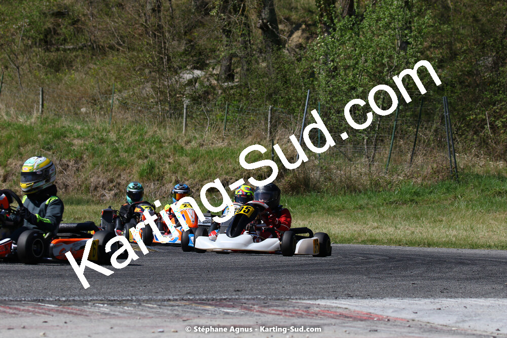 16 & 17/04/2022 : 3ème manche du Championnat du Sud 2022 au circuit d’Aigues-Vives (photos Stéphane Agnus) 2022 — karting