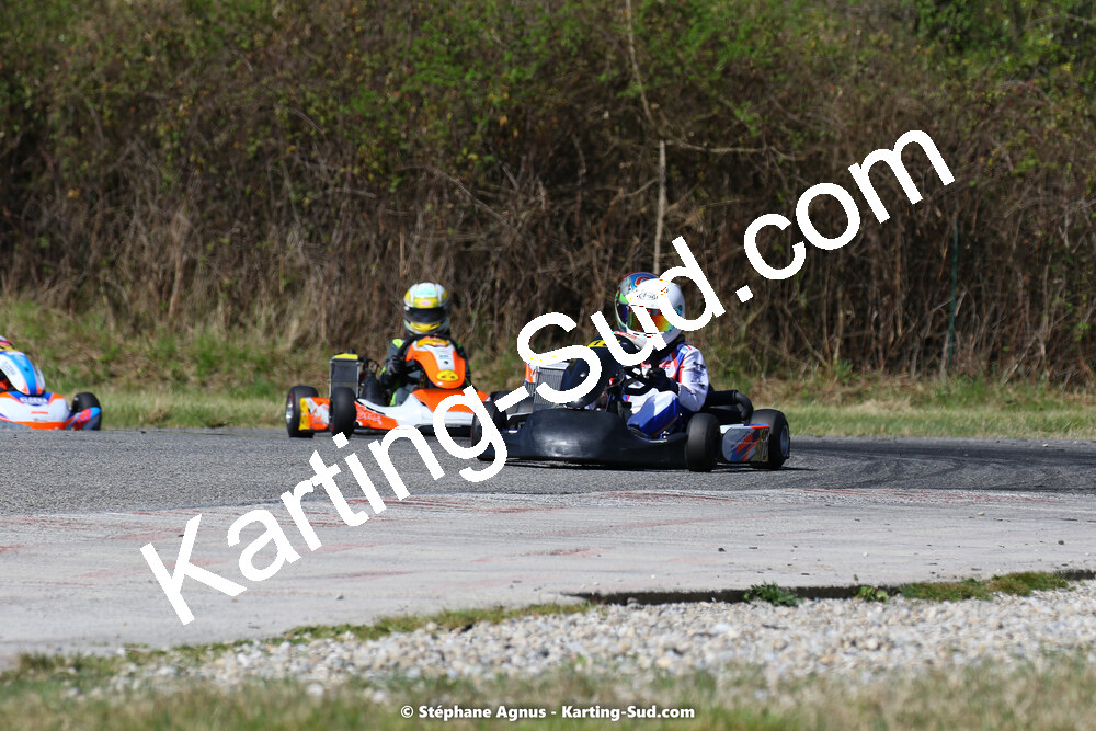 16 & 17/04/2022 : 3ème manche du Championnat du Sud 2022 au circuit d’Aigues-Vives (photos Stéphane Agnus) 2022 — karting