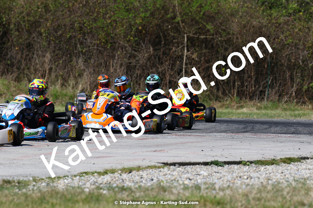 16 & 17/04/2022 : 3ème manche du Championnat du Sud 2022 au circuit d’Aigues-Vives (photos Stéphane Agnus) 2022 — karting