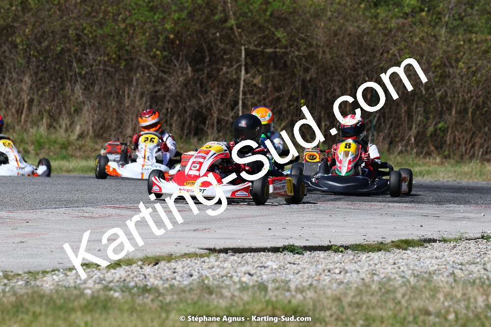 16 & 17/04/2022 : 3ème manche du Championnat du Sud 2022 au circuit d’Aigues-Vives (photos Stéphane Agnus) 2022 — karting
