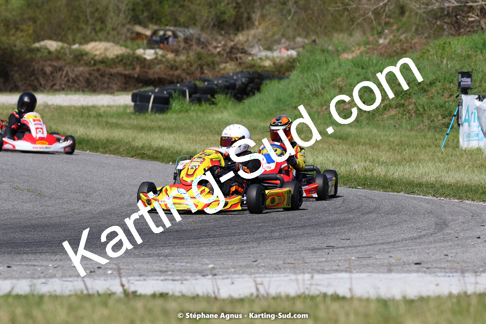 16 & 17/04/2022 : 3ème manche du Championnat du Sud 2022 au circuit d’Aigues-Vives (photos Stéphane Agnus) 2022 — karting
